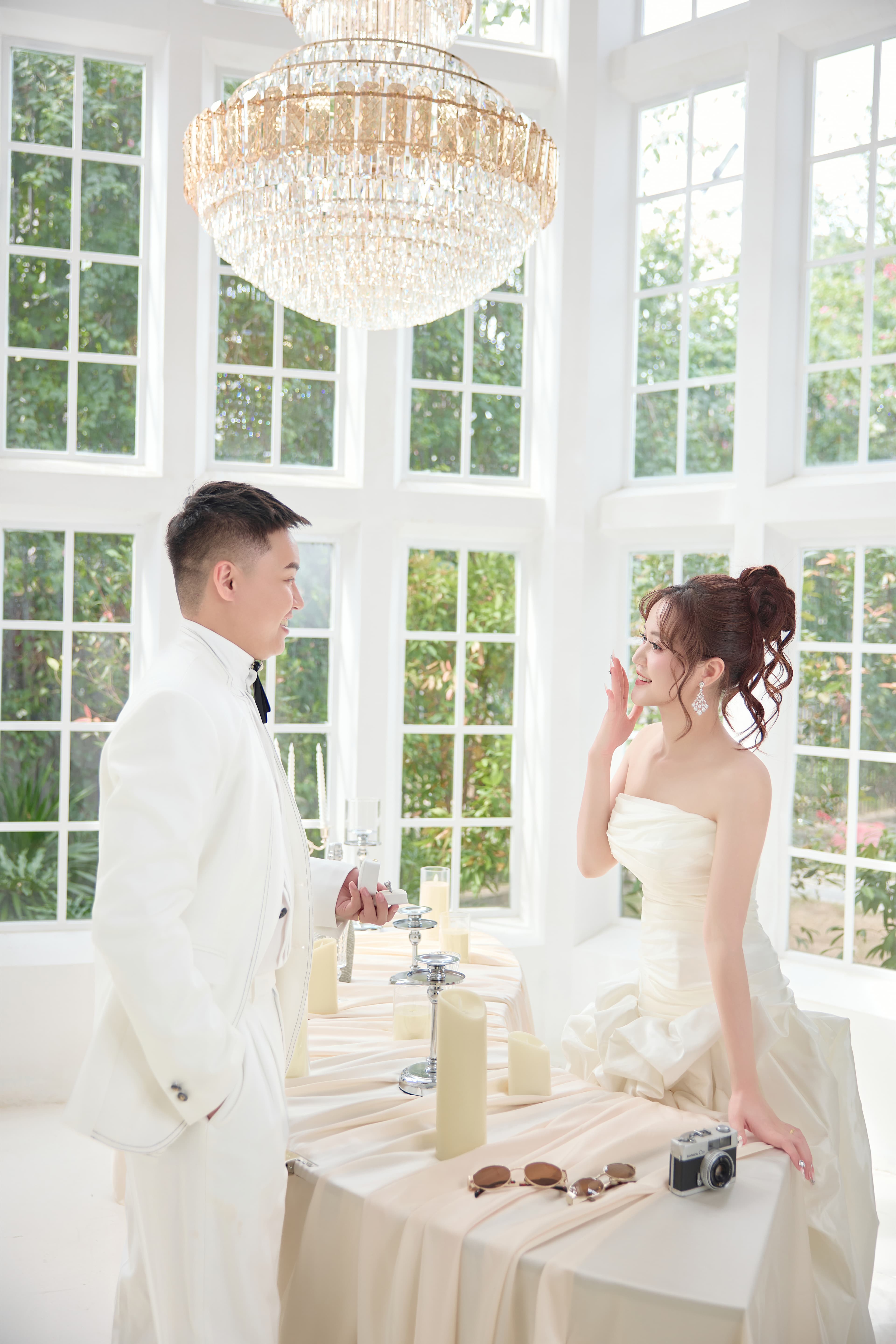 Ảnh cưới Trà & Phương - Áo dài truyền thống